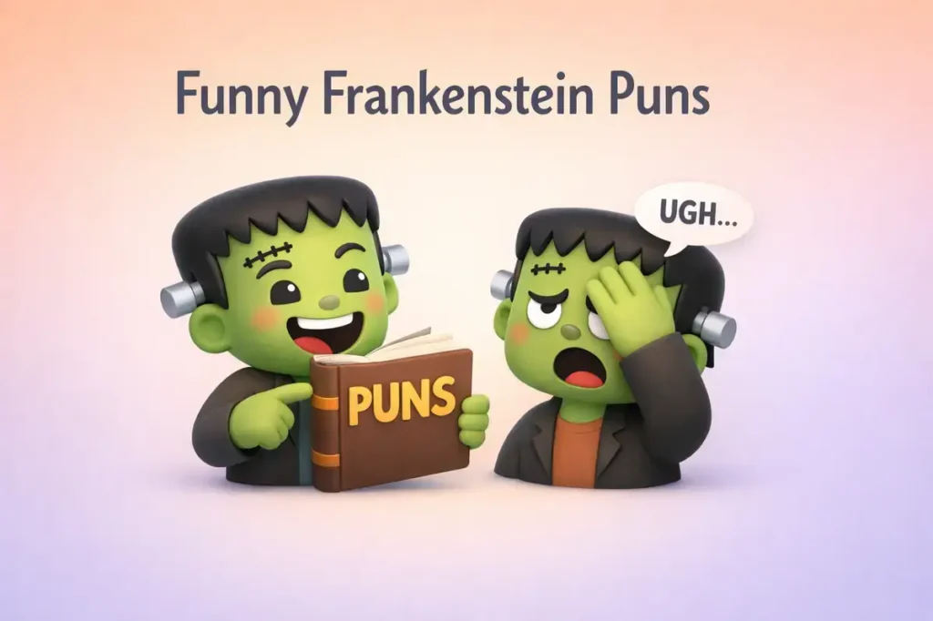 Frankenstein Puns For True Monster Fans