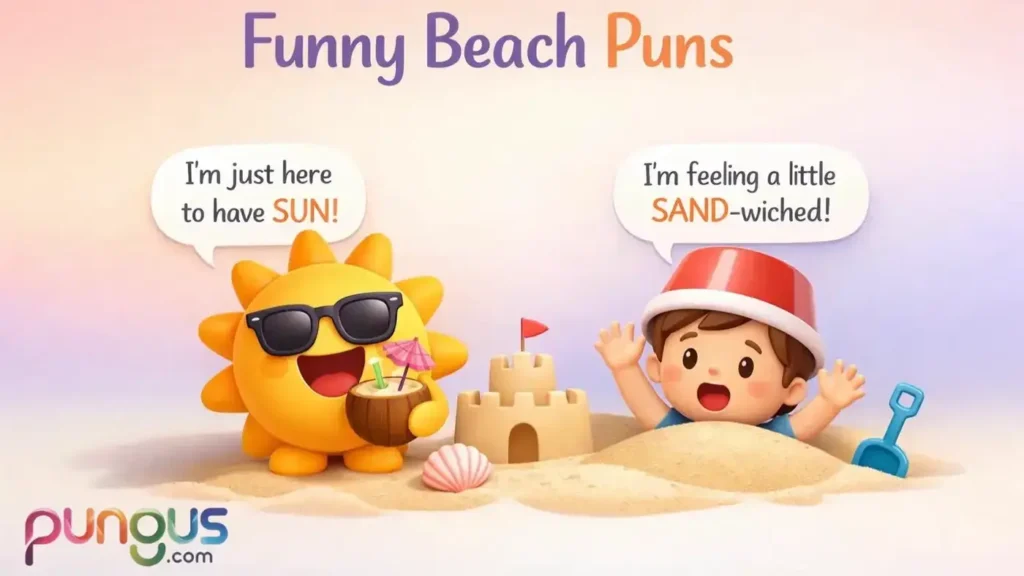 Beach Puns