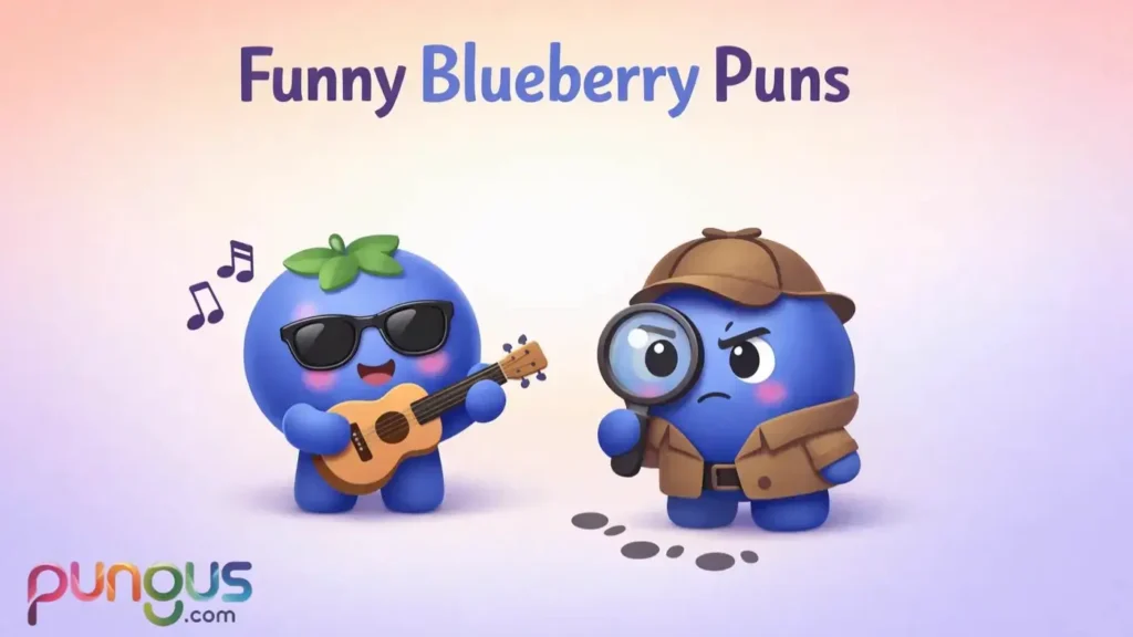 Blueberry Puns