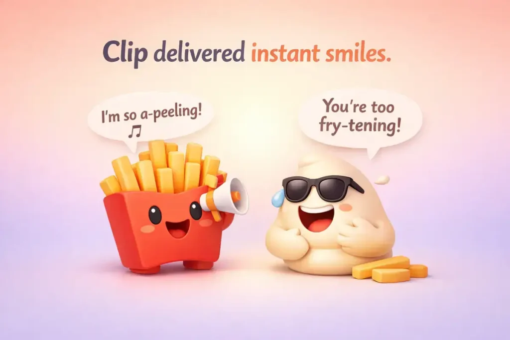 Fry Puns for Social Media