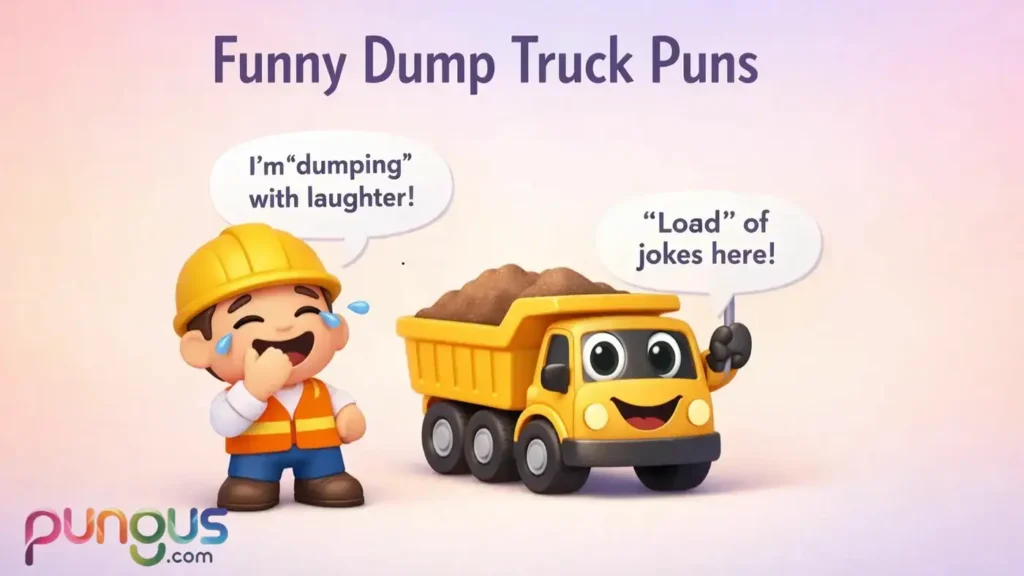 Dump Truck Puns