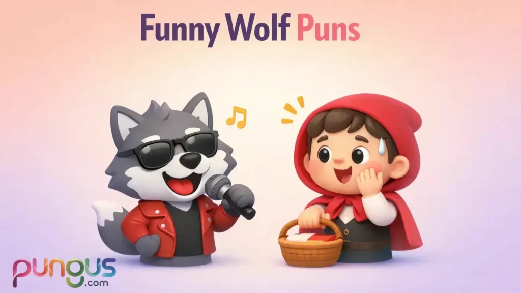 Funny Wolf puns