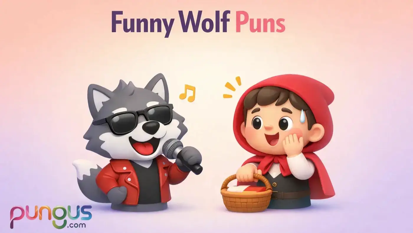 Funny Wolf puns
