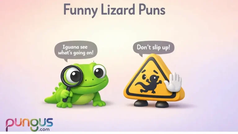 Lizard Puns