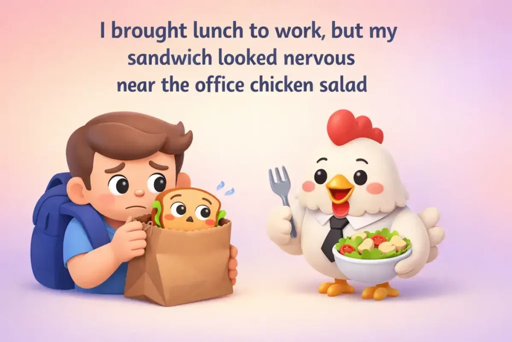 Classic chicken humor everyone instantly understands