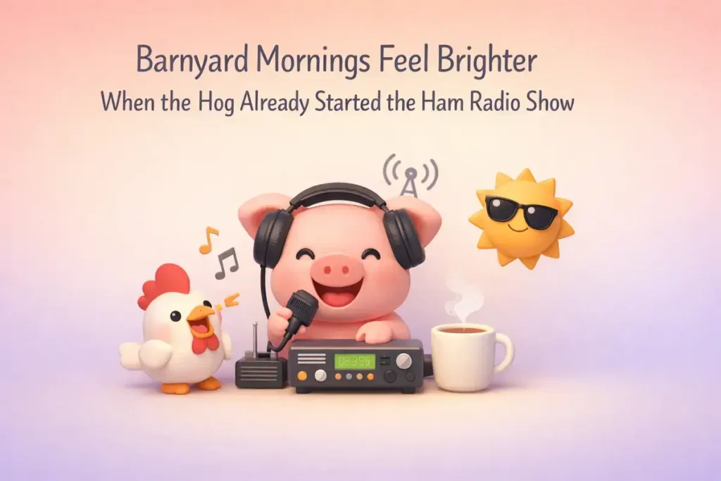 Classic barnyard wordplay that never fails