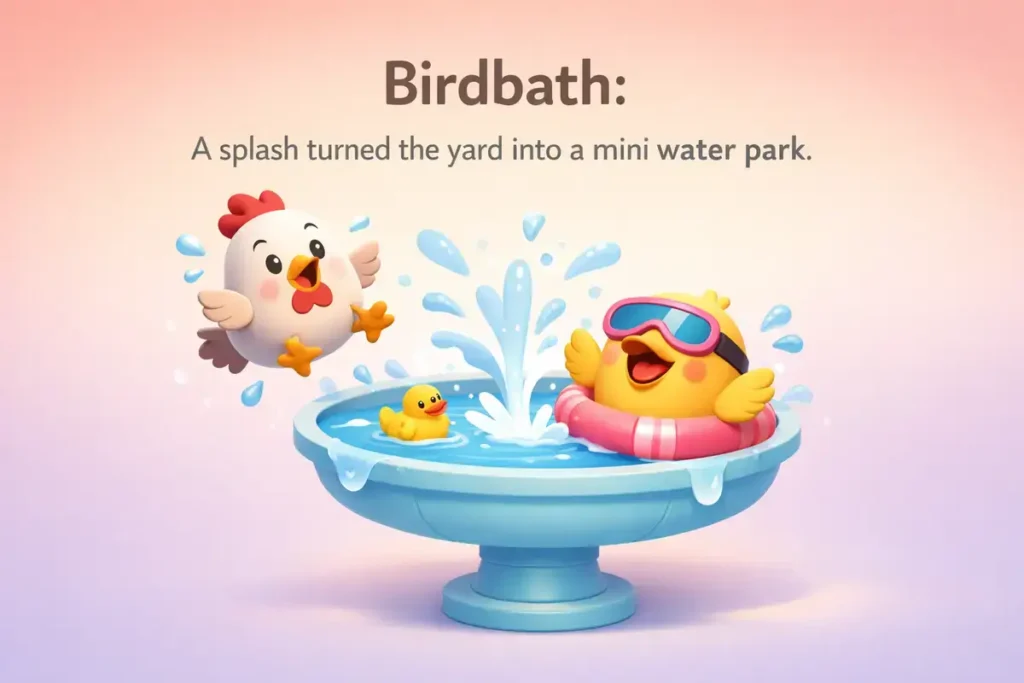 Backyard chicken humor from suburban life