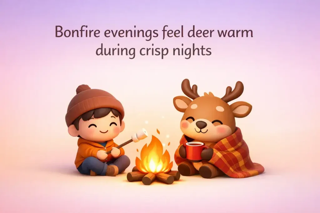 Fall Season Humor With Woodland Charm