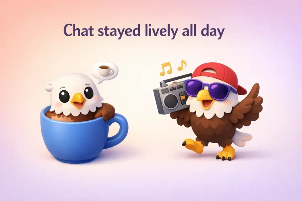 Eagle Puns for Work and Office Chats