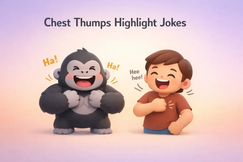 Creative gorilla humor for captions