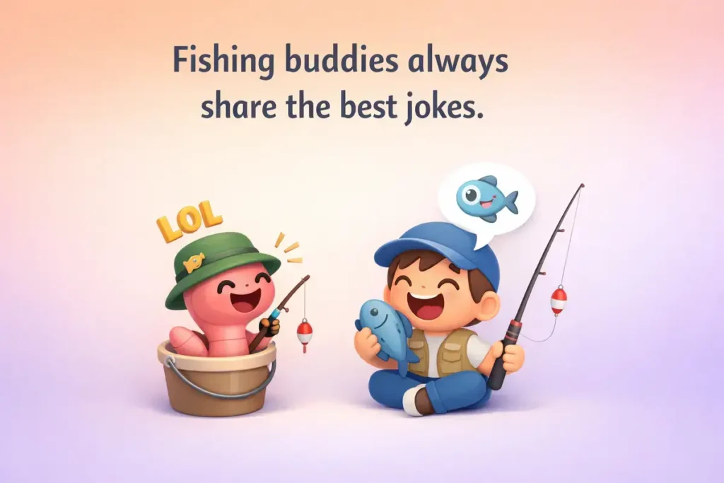 Fishing Trip Worm Jokes