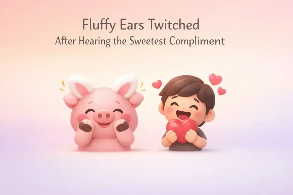 Cute pig humor perfect for captions