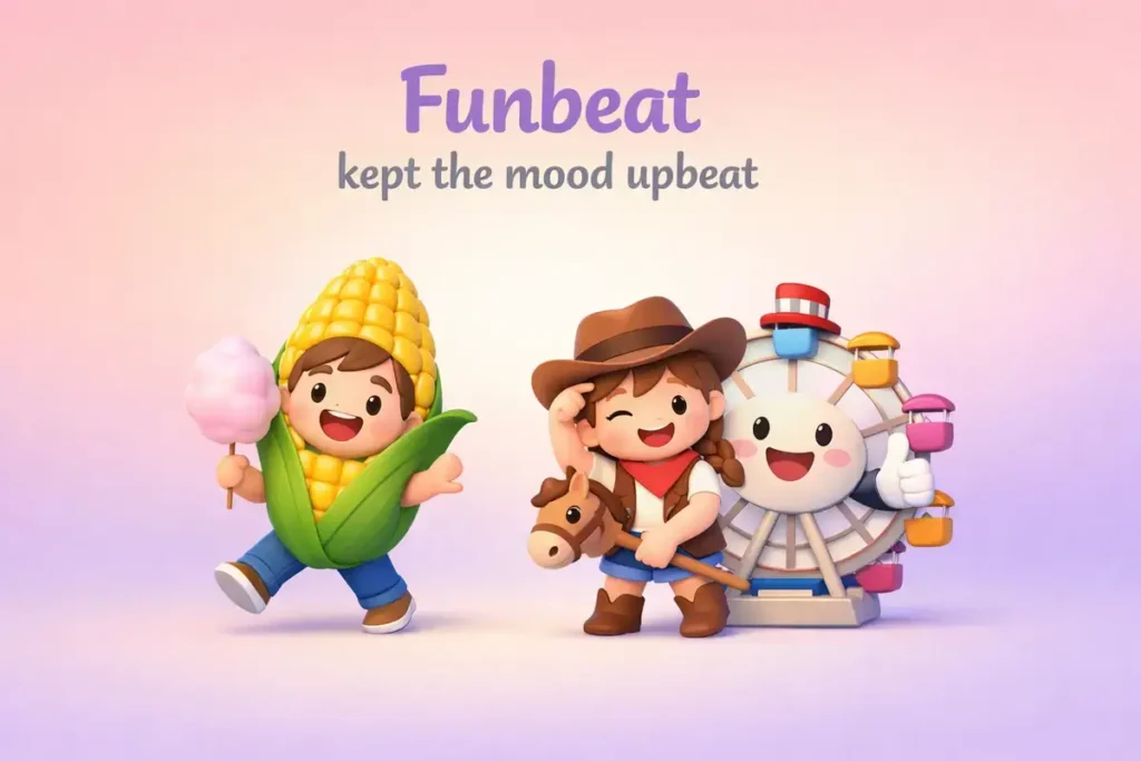 Festival vibes that spark cheerful laughter