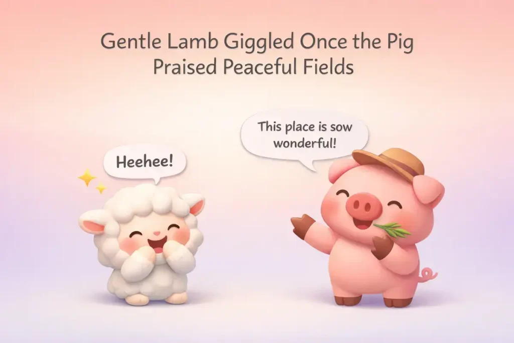 Animal themed wordplay for pet lovers