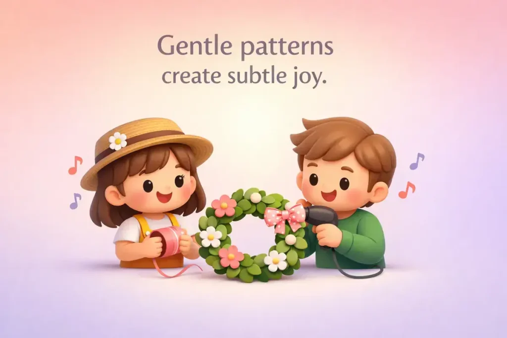 Flower and foliage wreath jokes