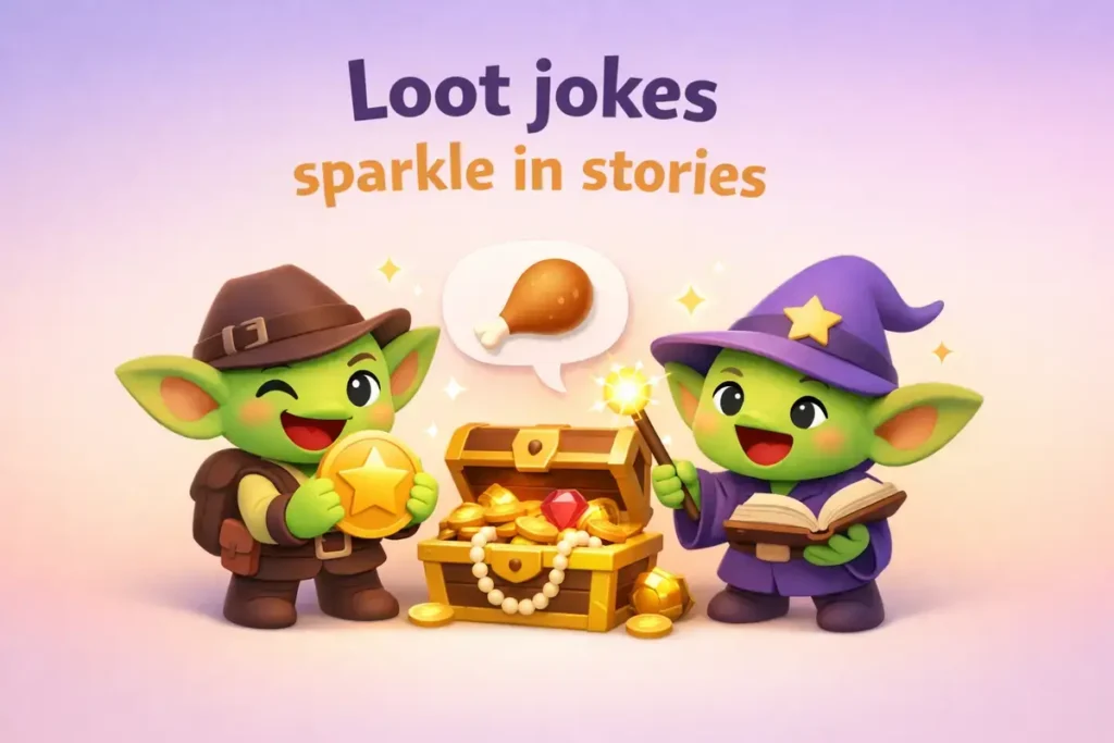 Social media-ready goblin jokes