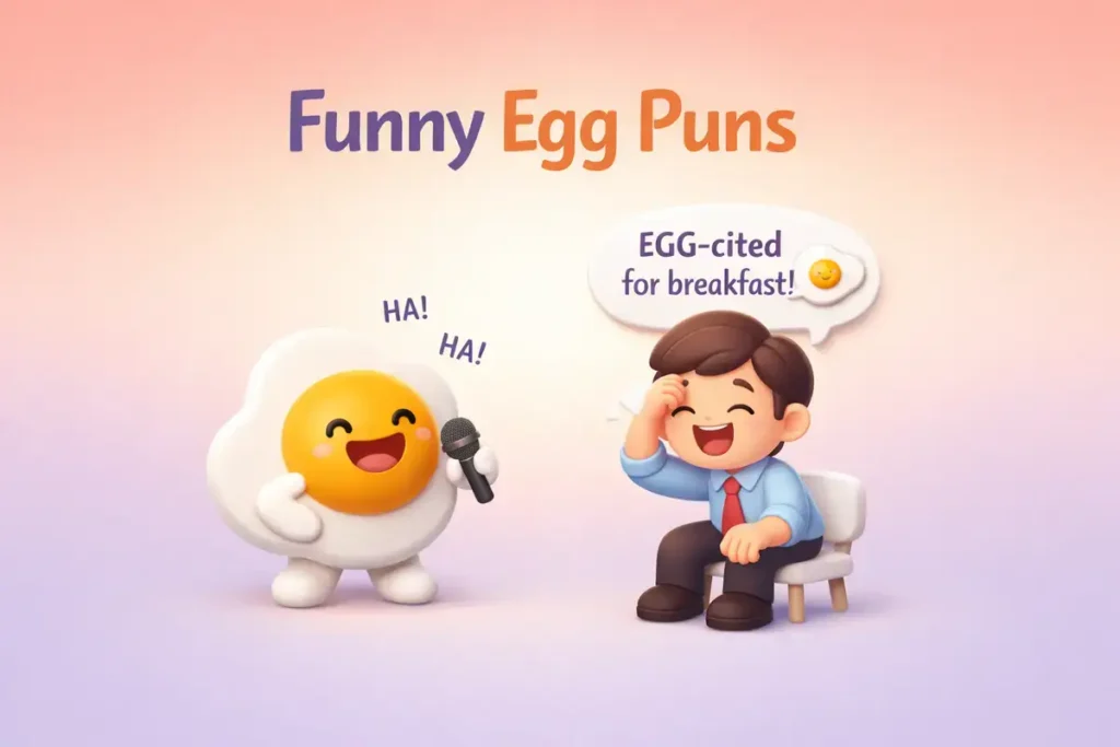 Funny Egg Wordplay That Starts Instant Laughs
