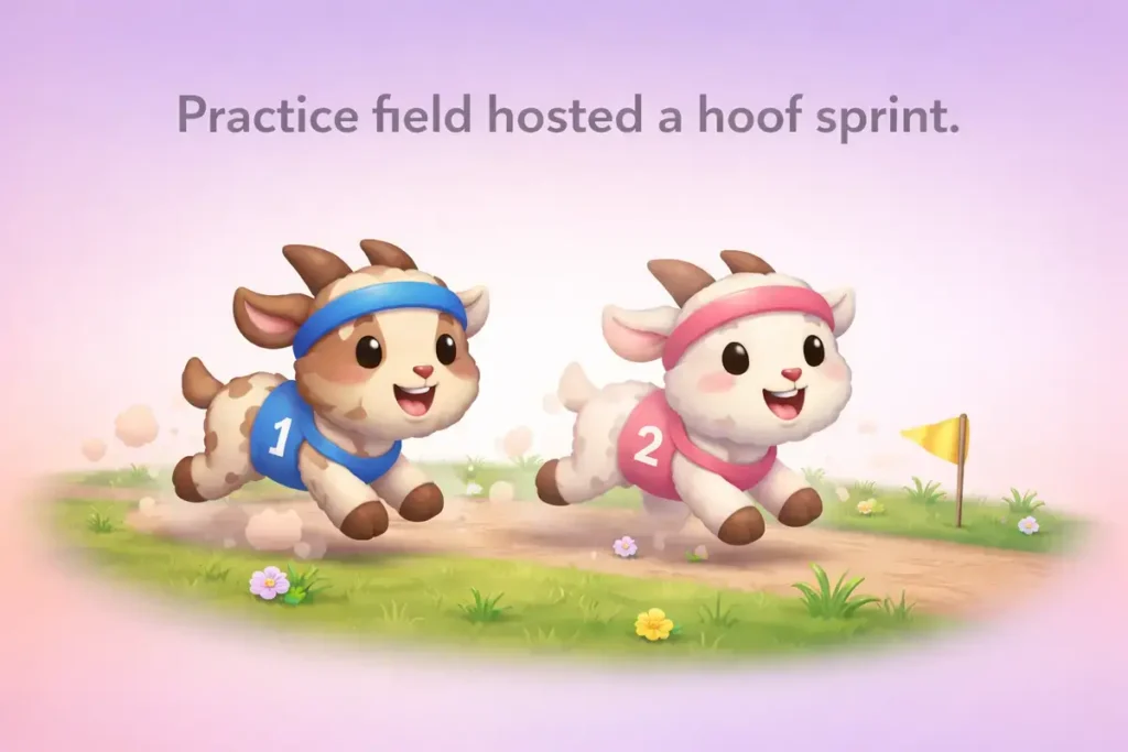 Sports Style Goat Humor For Competitive Laughs