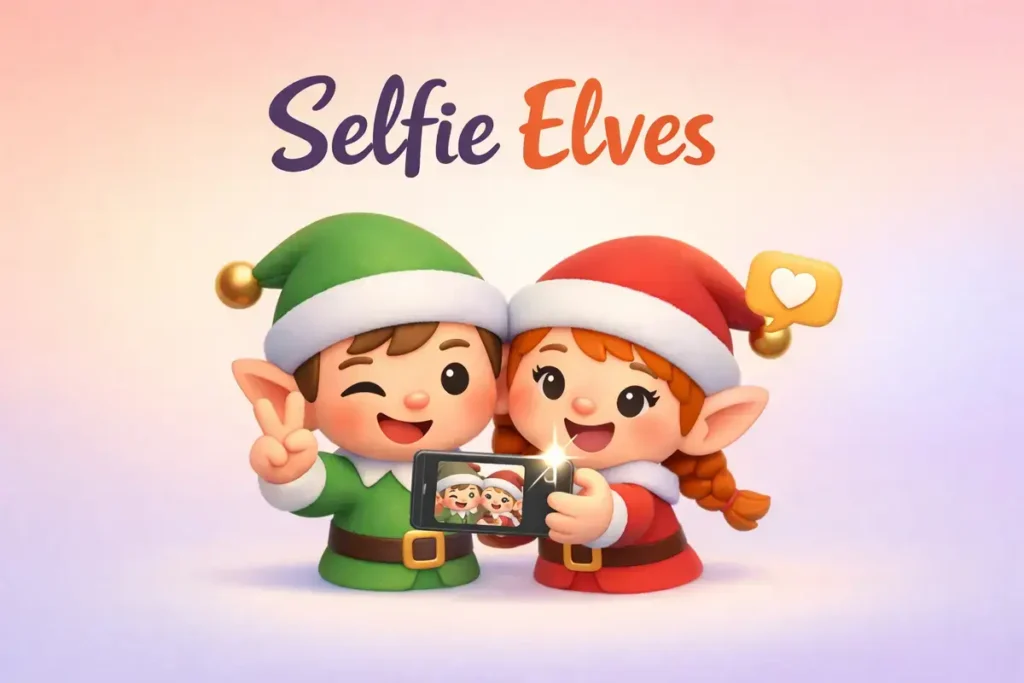 Elf Puns for Social Media Captions