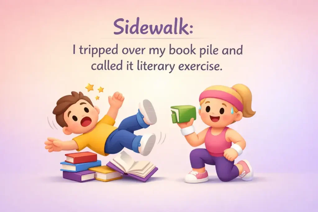 Funny lines for book lovers and collectors