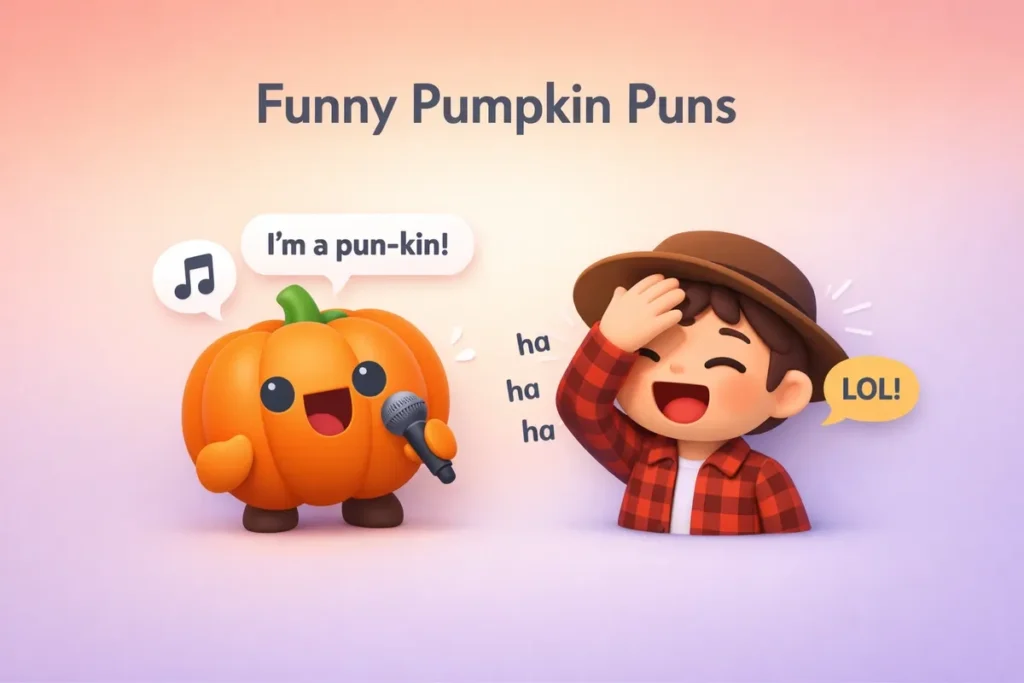 Pumpkin Puns For Halloween Parties