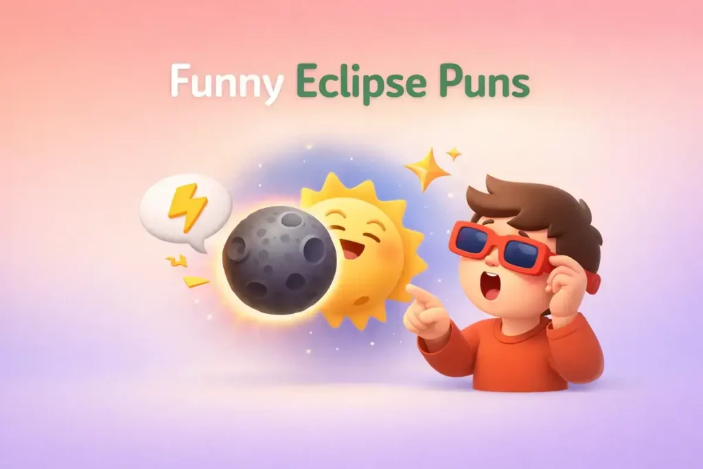 Short eclipse puns for quick laughs
