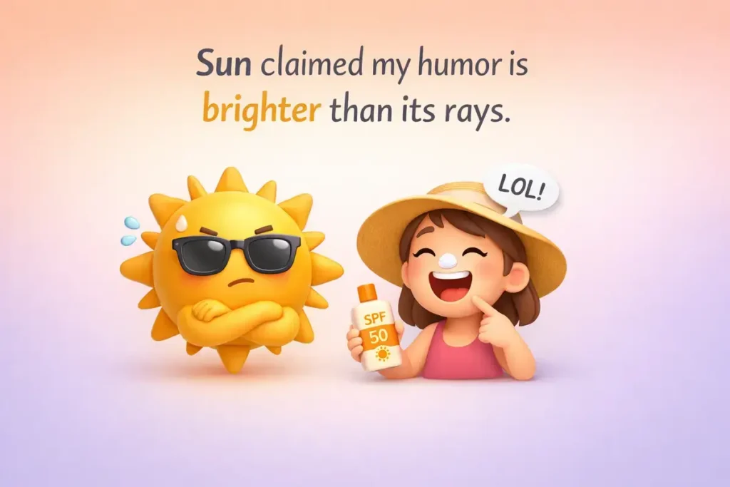 Funny Sunscreen Puns For Beach Days