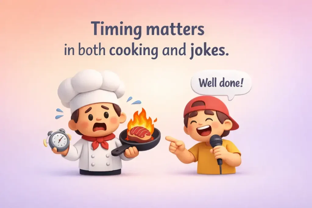 Cooking humor that feels real