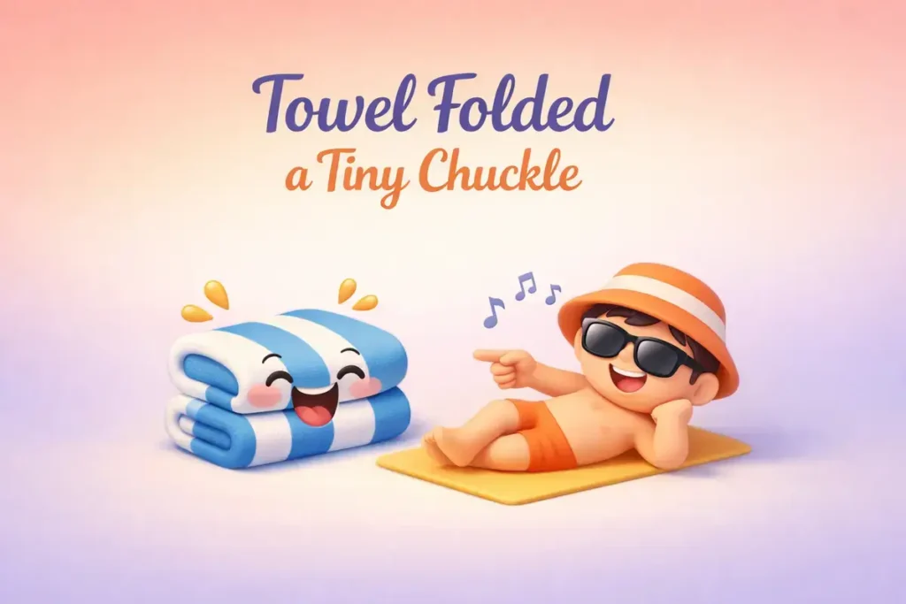 Poolside Sunscreen Wordplay