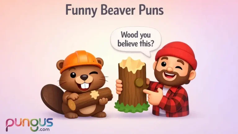 Beaver puns that make people laugh instantly and keep conversations fun