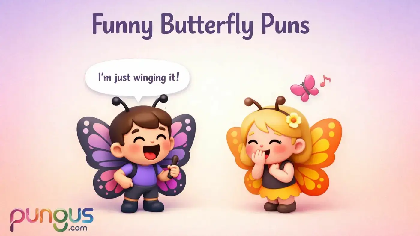 Butterfly Puns