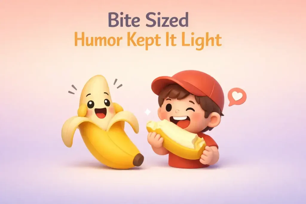 Food Inspired Banana Wordplay For Snack Time