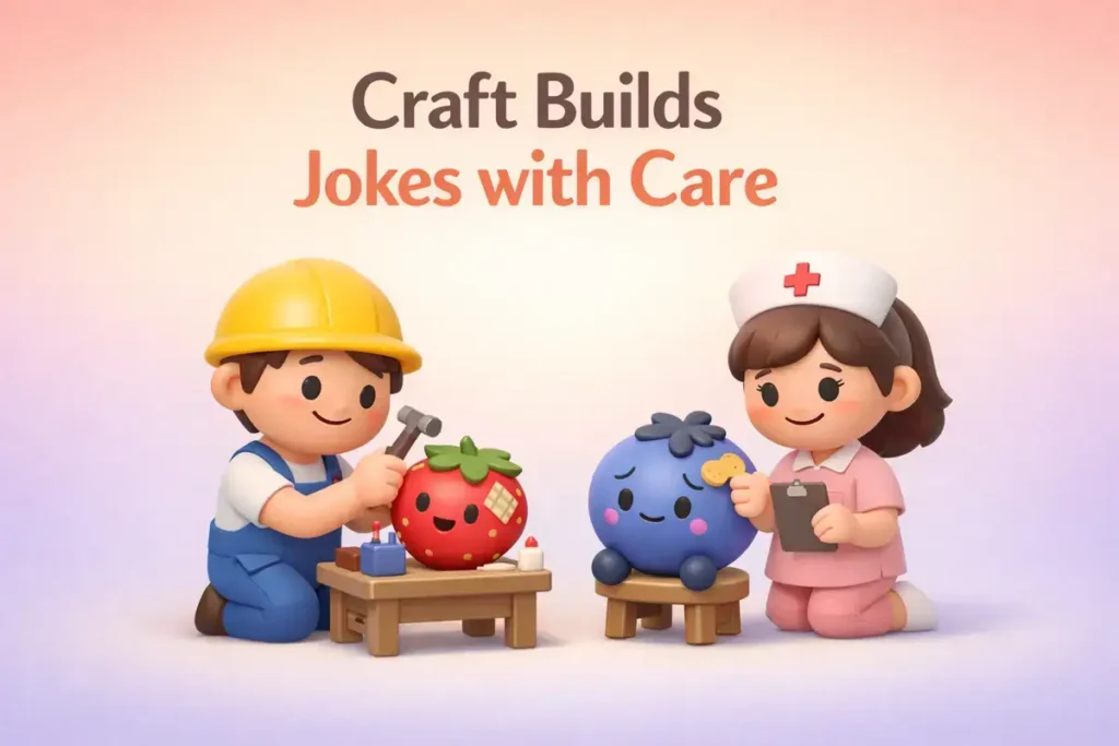 Berry wordplay for clever humor lovers