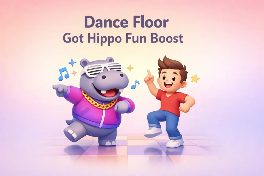 Hippo humor for parties and social gatherings