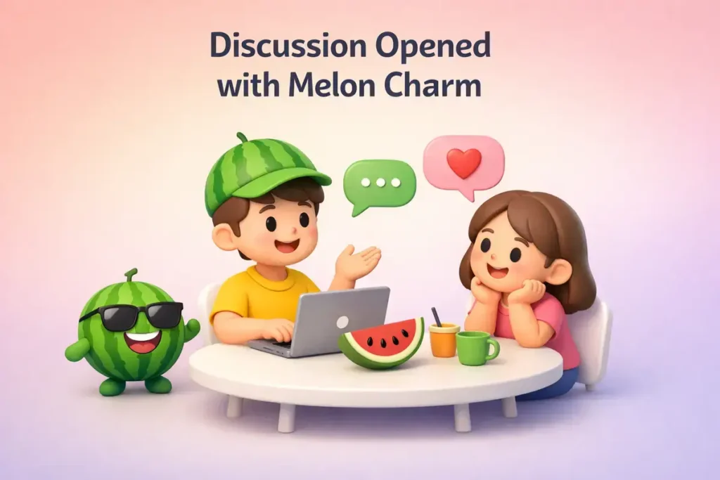 Melon humor for workplace ease and flow