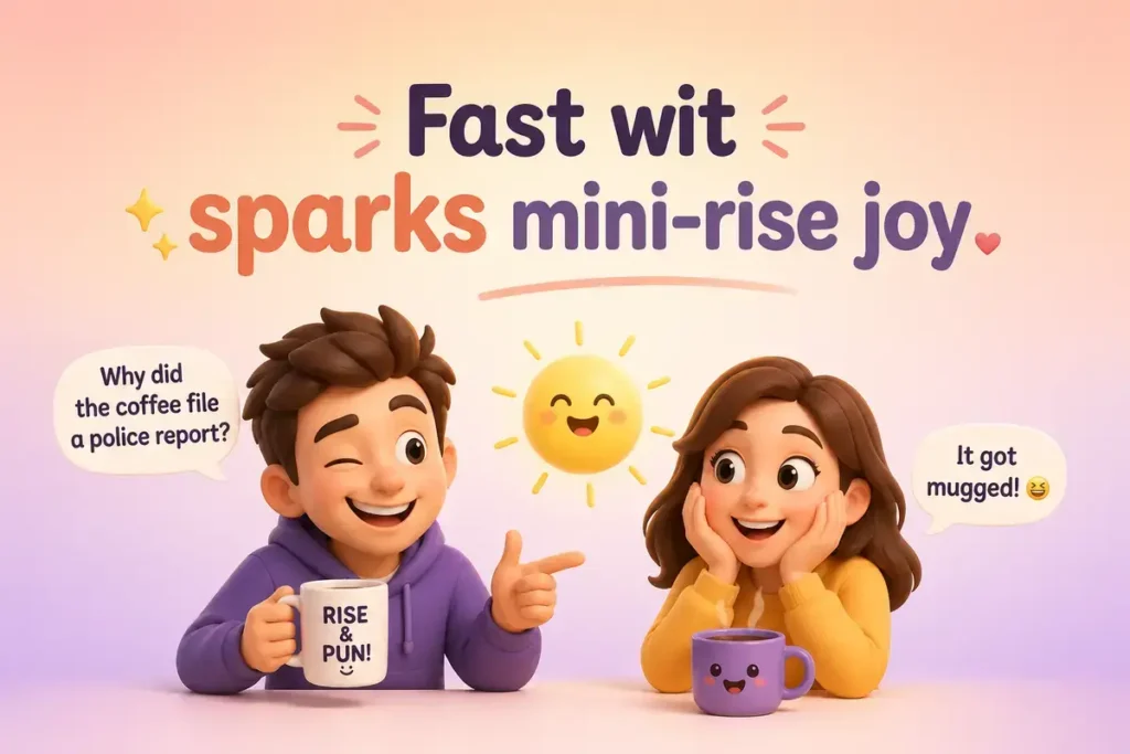 Short And Snappy Morning One Liners