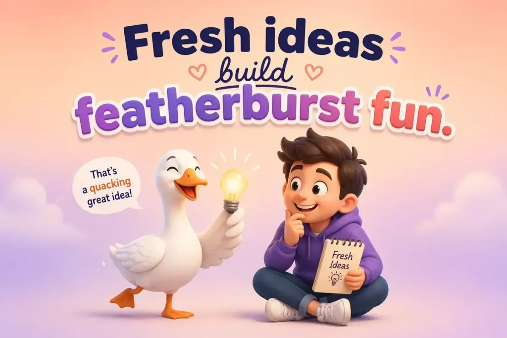 Feather Inspired Wordplay Ideas