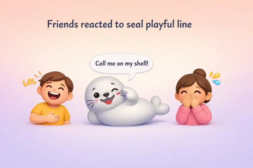 Seal humor for parties and social gatherings