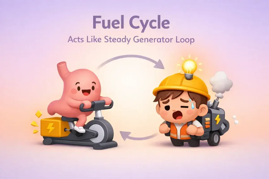 Energy Flow Inside Body