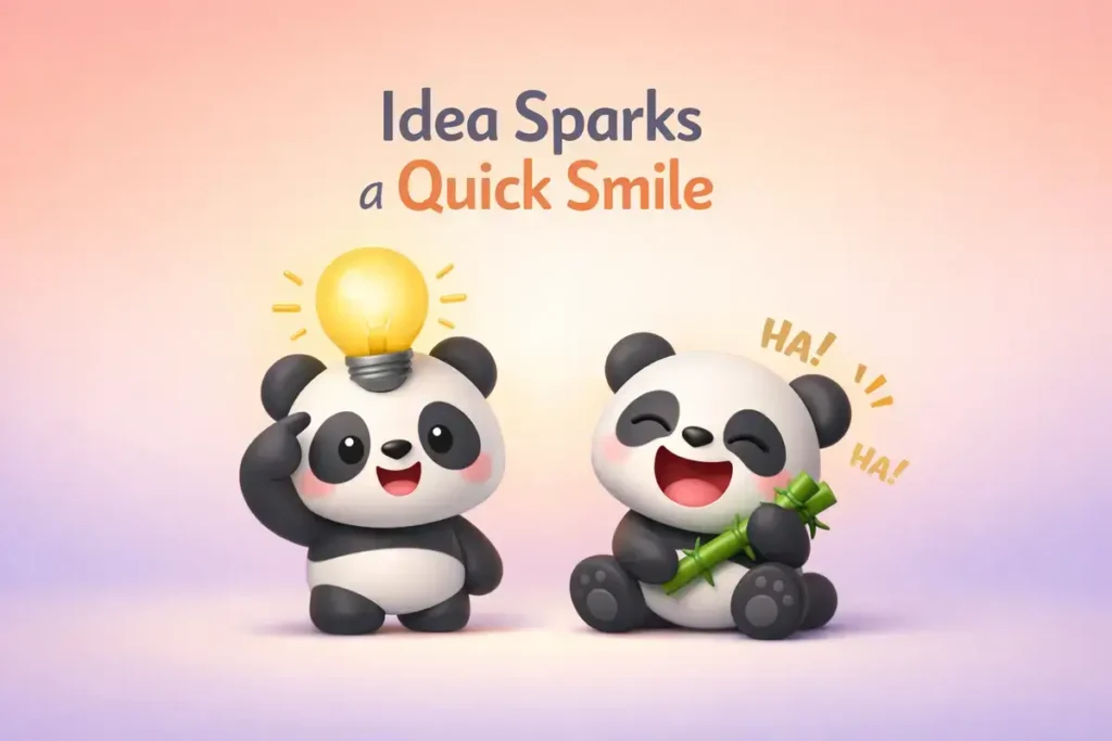 Panda wordplay for clever humor lovers