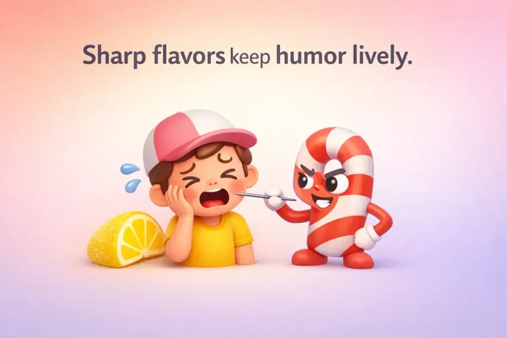 Sour candy jokes for tangy fun