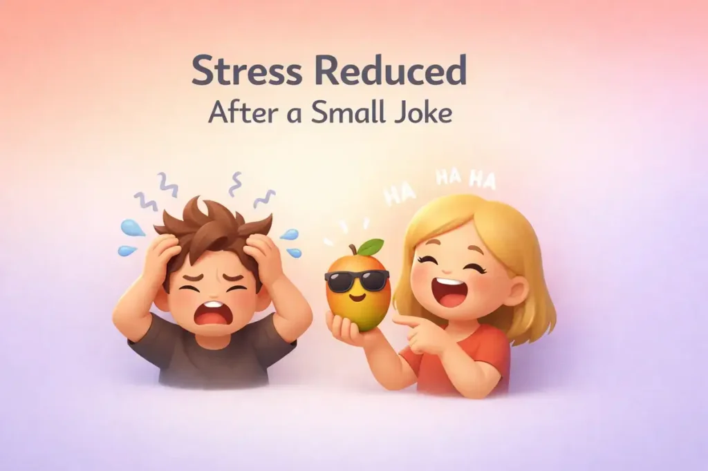 Mango humor for workplace friendliness