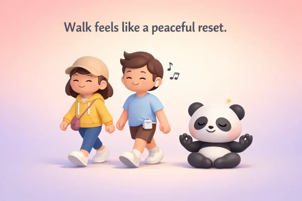 Panda puns for fitness and self care