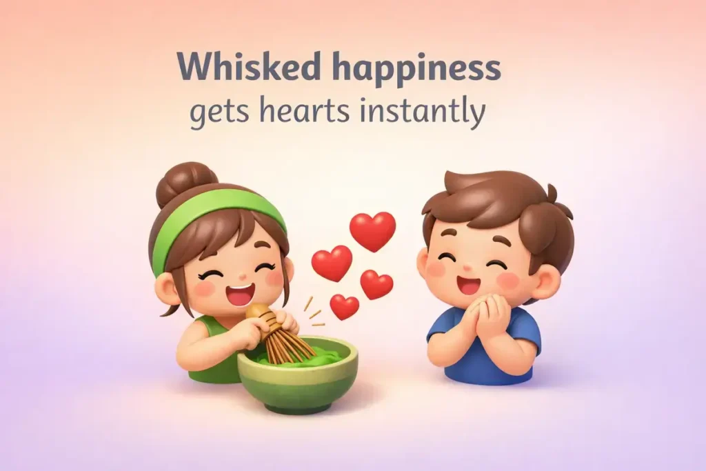 Social media-ready matcha jokes