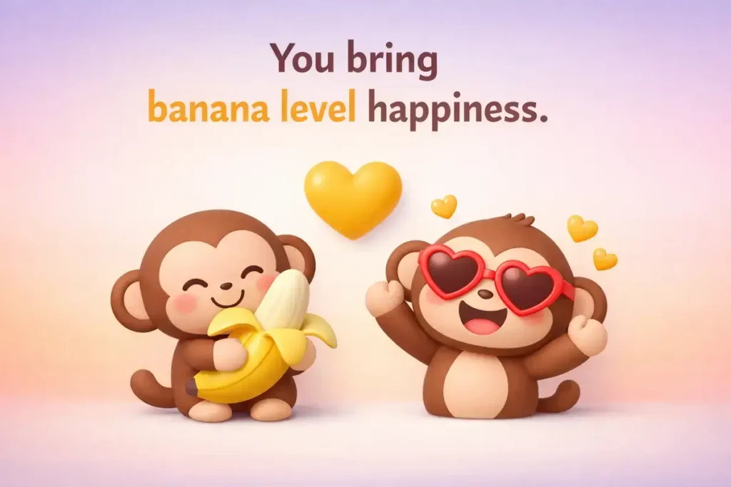 Romantic Monkey Puns That Feel Sweet