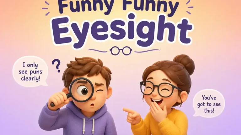Funny Eyesight Puns