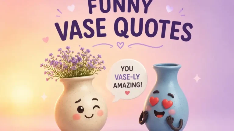 Vase Quotes Puns