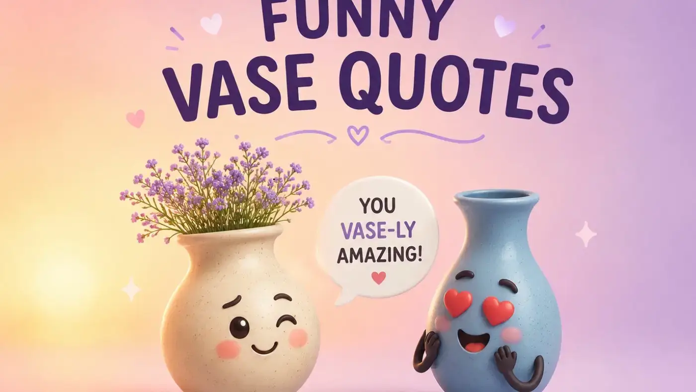 Vase Quotes Puns