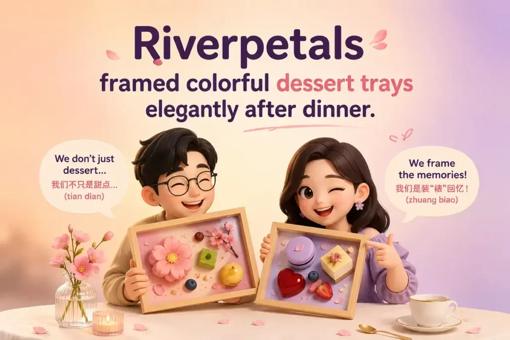 Sweet Dessert Puns With Eastern Flair