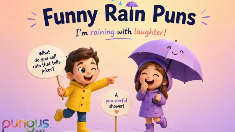Rain Puns